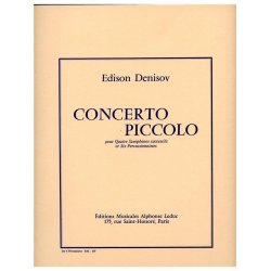 Edison Denisov: Concerto piccolo (Saxophone & Percussion)