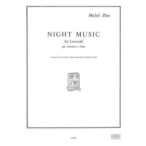 Michel Zbar: Night Music for Lovecraft (Double Bass & Piano)
