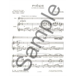 Maurice Ravel: Pi&egrave;ce en Forme de Haba&ntilde;era (Flute & Harp)