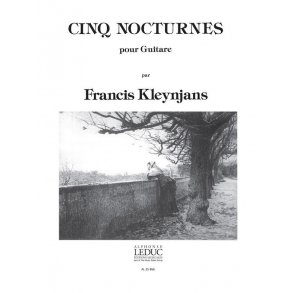 Francis Kleynjans: 5 Nocturnes (Guitar solo)