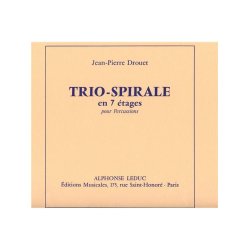 Jean-Pierre Drou&euml;t: Trio-Spirale, en 7 Etages (Parts D - E2) (Percussion Ensemble)