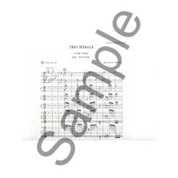 Jean-Pierre Drou&euml;t: Trio-Spirale, en 7 Etages (Parts D - E2) (Percussion Ensemble)
