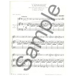 Henri Vachey: Grisaille (Flute & Piano)