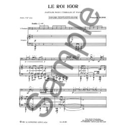 Fran&ccedil;ois Dupin: Le Roi Igor, Pastiche (Percussion(s) & Piano)