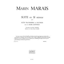 Marin Marais: Suite in B minor (Flute & Continuo)