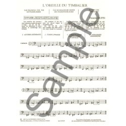 Fran&ccedil;ois Dupin: L'Oreille du Timbalier (Percussion solo)