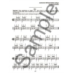 Emmanuel &amp; Jean-Marc Boursault E.&amp; Lajudie: Etude progressive de Batterie Vol.1 bis (Percussion solo)