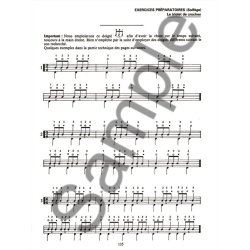 Emmanuel &amp; Jean-Marc Boursault E.&amp; Lajudie: Etude progressive de Batterie Vol.1 bis (Percussion solo)