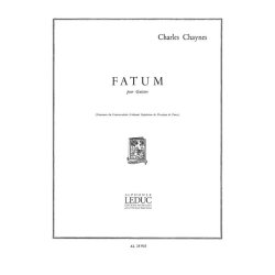 Charles Chaynes: Fatum (Guitar solo)