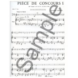 Jean Michel Defaye: Pi&egrave;ce de Concours 1 (Trumpet & Piano)