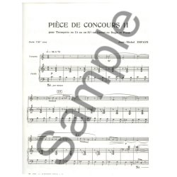 Jean Michel Defaye: Pi&egrave;ce de Concours 2 (Trumpet & Piano)