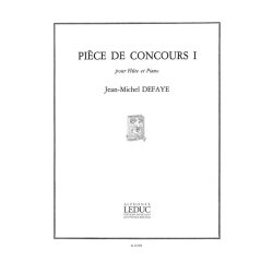 Jean Michel Defaye: Pi&egrave;ce de Concours No.1 (Flute & Piano)
