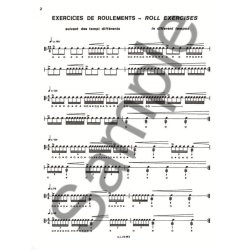 Guy Lef&egrave;vre: Le Tambour, Technique sup&eacute;rieure (Percussion solo)