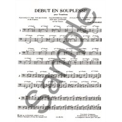 Yves Demarle: D&eacute;but en Souplesse (Trombone solo)