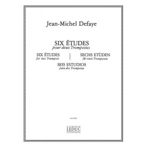 Jean Michel Defaye: 6 Etudes (Trumpets 2)
