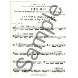 Marcel Jorand: Totem 3 (Percussion solo)