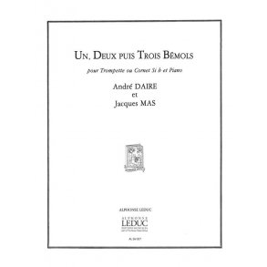 André & Jacques Daire A.& Mas J.: Un, deux puis trois Bémols (Trumpet & Piano)