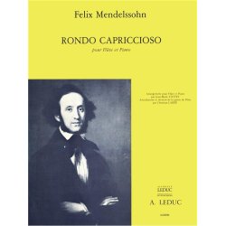 Mendelssohn Larde Rondo Capriccioso (Arnold) Flute &amp; Piano Book