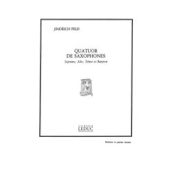 Jindrich Feld: Quatuor (Saxophones 4)