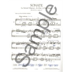 Franz Joseph Haydn: Sonata Hob.16:46 in A flat major - Landon 31 (Piano solo)