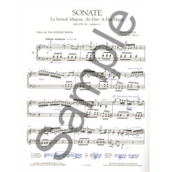 Franz Joseph Haydn: Sonata Hob.16:46 in A flat major - Landon 31 (Piano solo)