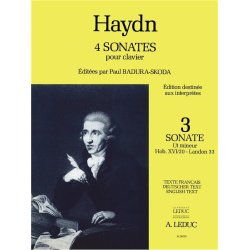 Franz Joseph Haydn: Sonata Hob.16:20 in C major - Landon 33 (Piano solo)