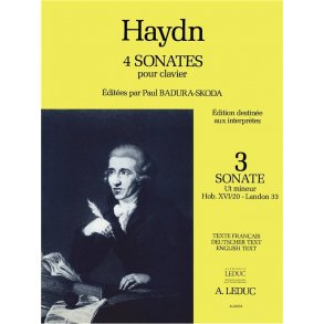 Franz Joseph Haydn: Sonata Hob.16:20 in C major - Landon 33 (Piano solo)