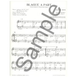 Le Meur Blague A Part Electric Organ Book