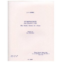 Fran&ccedil;ois-Joseph Gossec: Symphonie (Quintet-Wind)