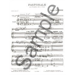 Jacques Cast&eacute;r&egrave;de: Pastorale