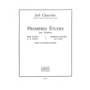 Joël Chauvière: Premières Etudes (Percussion solo)