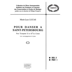 Marie-Luce Lucas: Pour Danser &agrave; St Petersbourg (Trumpet & Piano)