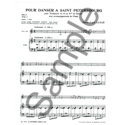 Marie-Luce Lucas: Pour Danser &agrave; St Petersbourg (Trumpet & Piano)