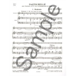 Michel Delguidice: Pastourelle (Clarinet & Piano)