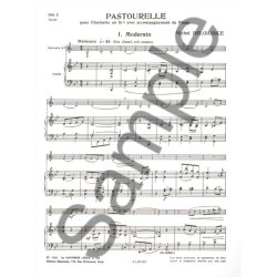 Michel Delguidice: Pastourelle (Clarinet & Piano)