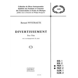 Bernard Wystra&euml;te: Divertissement (Flute & Piano)
