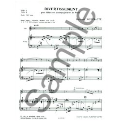 Bernard Wystra&euml;te: Divertissement (Flute & Piano)
