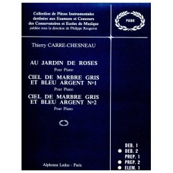 Thierry Carr&eacute;-Chesneau: Au Jardin des Roses, Ciel de Marbre gris et argent (Piano solo)
