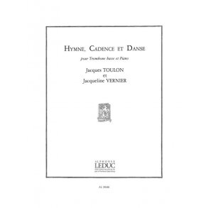 Jacques Toulon/Jacqueline Vernier: Hymne, Cadence Et Danse (Bass Trombone And Piano)