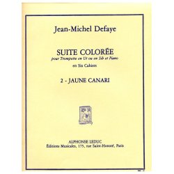Jean Michel Defaye: Suite color&eacute;e No.2: Jaune Canari (Trumpet & Piano)
