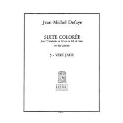 Jean Michel Defaye: Suite color&eacute;e No.5: Vert Jade (Trumpet & Piano)