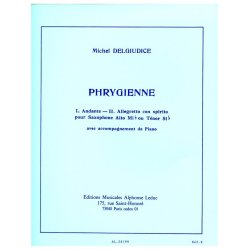 Michel Delguidice: Phrygienne (Saxophone-Tenor & Piano)