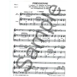 Michel Delguidice: Phrygienne (Saxophone-Tenor & Piano)