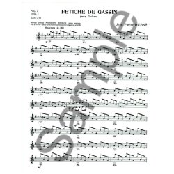 Louis Dumas: F&eacute;tiche de Gassin (Guitar solo)