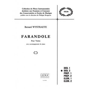 Bernard Wystraëte: Farandole (Violin & Piano)