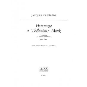 Jacques Castérède: Hommage à Thelonius Monk (Piano solo)