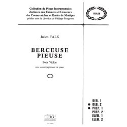 Julien Falk: Berceuse pieuse (Violin & Piano)