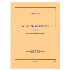 Julien Falk: Valse tristounette (Violin & Piano)