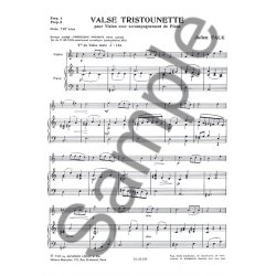 Julien Falk: Valse tristounette (Violin & Piano)