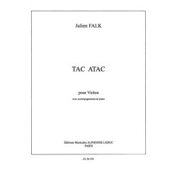 Julien Falk: Tac &agrave; Tac (Violin & Piano)